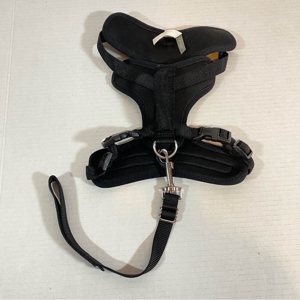 Harness with Short Leash Attachment